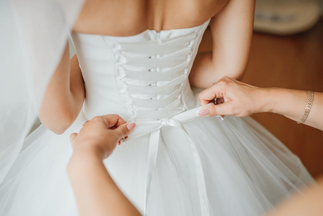 How Should I Care For My Wedding Dress Before the Wedding